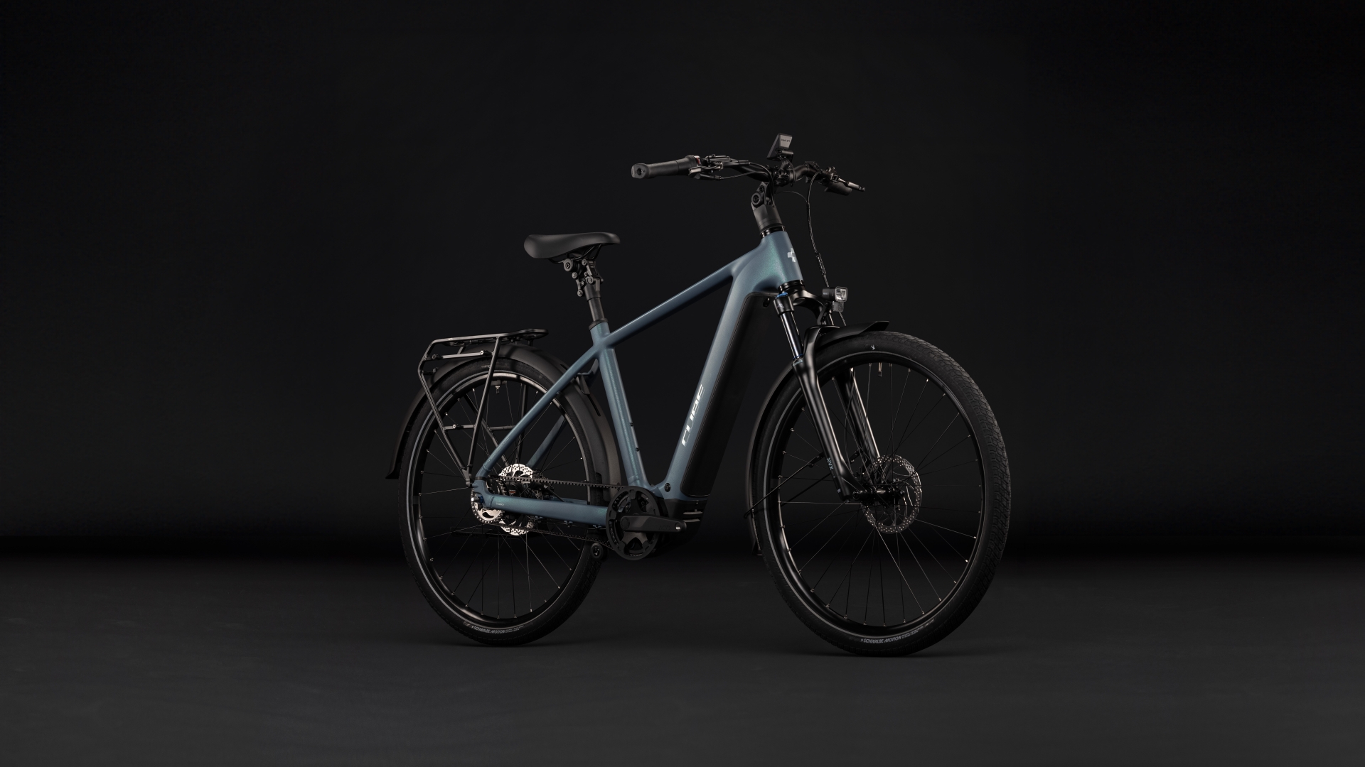 CUBE Touring Hybrid Deluxe SLX 800 — vélo de trekking, Urban Cycle Nantes — vue 2