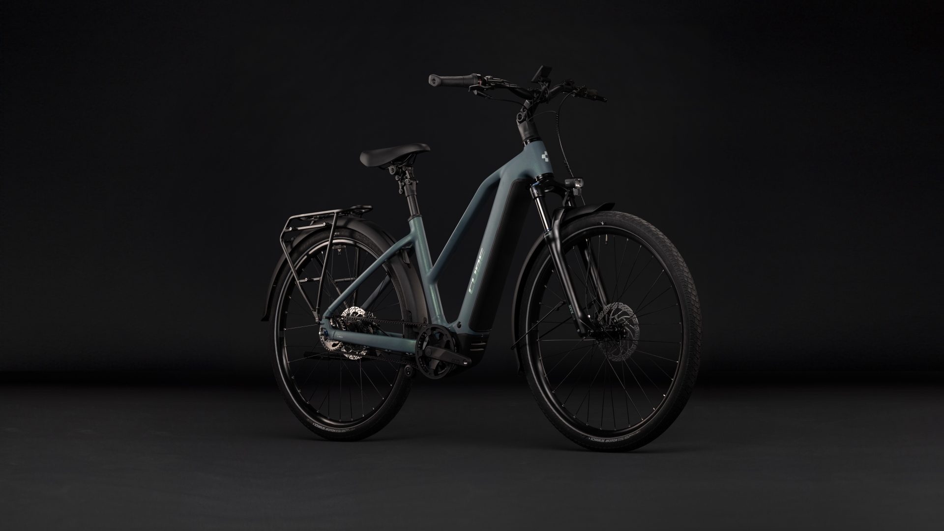 CUBE Touring Hybrid Deluxe SLX 800 — vélo de trekking, Urban Cycle Nantes — vue 3