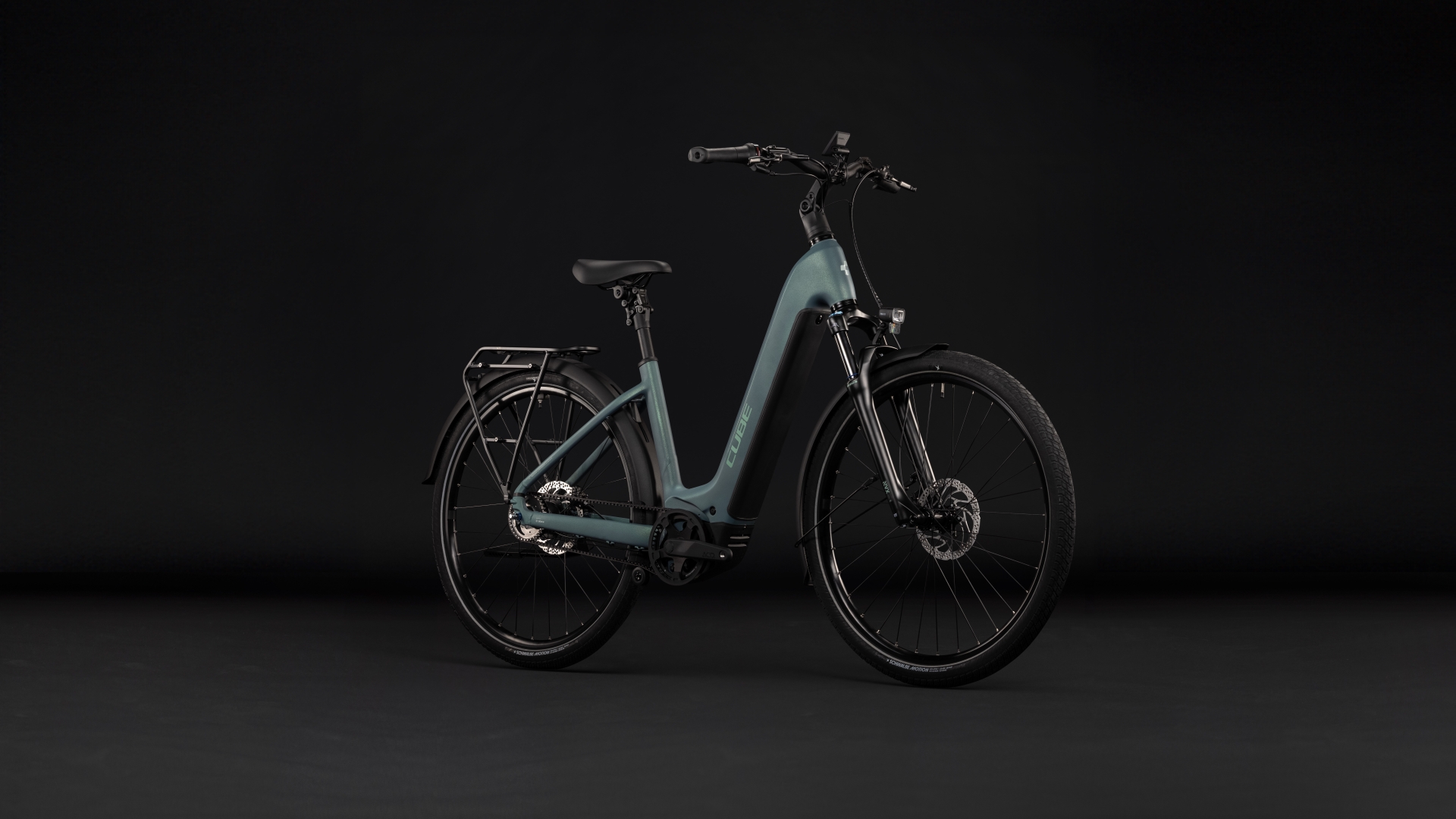 CUBE Touring Hybrid Deluxe SLX 800 — vélo de trekking, Urban Cycle Nantes — vue 4