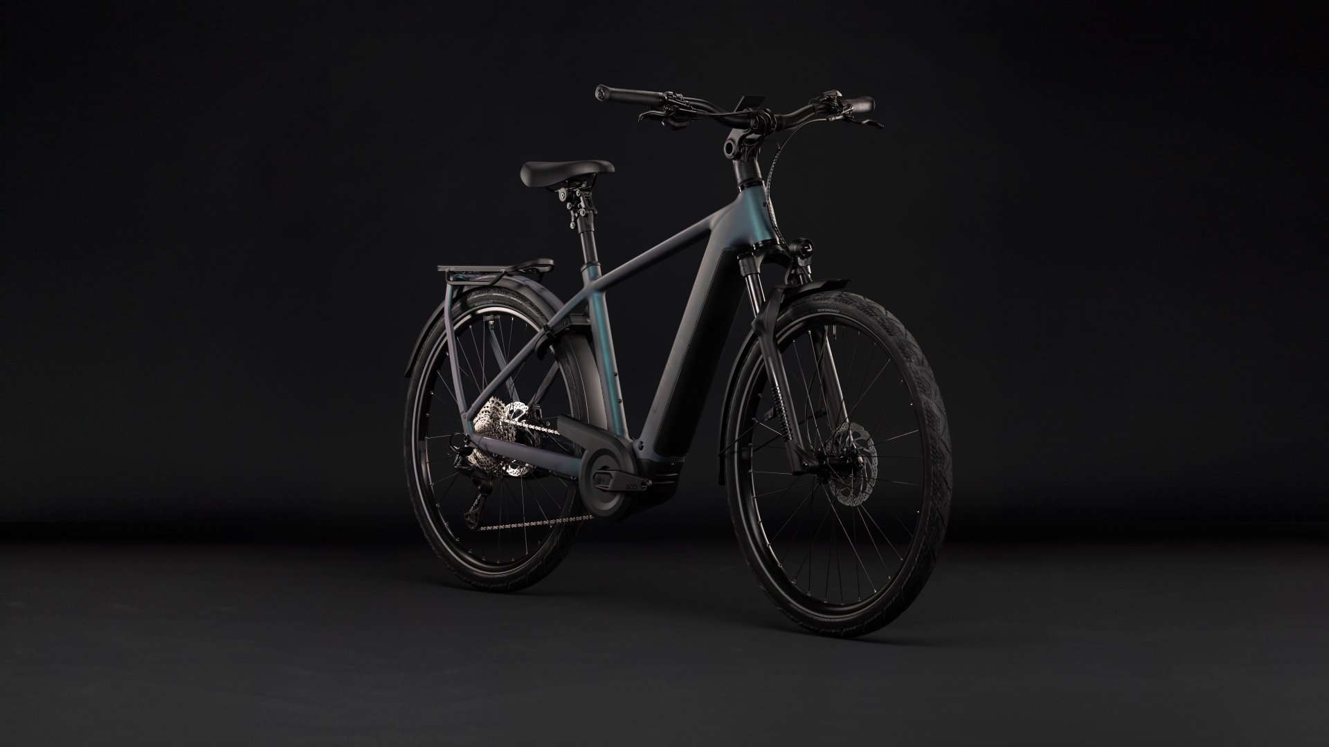 CUBE Kathmandu Hybrid Pro 800 — vélo de trekking, Urban Cycle Nantes — vue 4