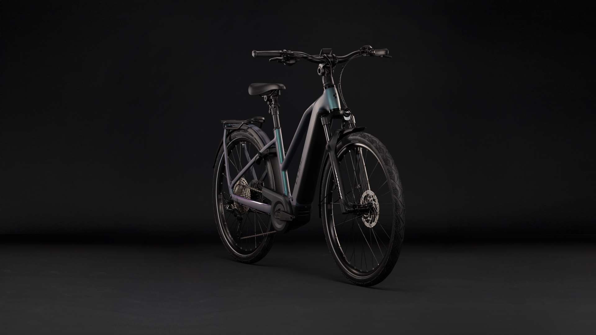 CUBE Kathmandu Hybrid Pro 800 — vélo de trekking, Urban Cycle Nantes — vue 5