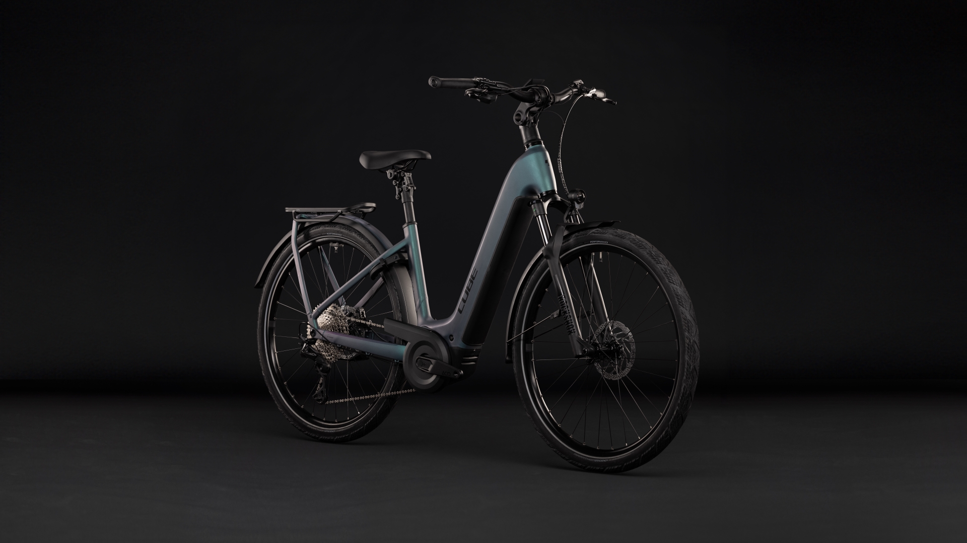 CUBE Kathmandu Hybrid Pro 800 — vélo de trekking, Urban Cycle Nantes — vue 6