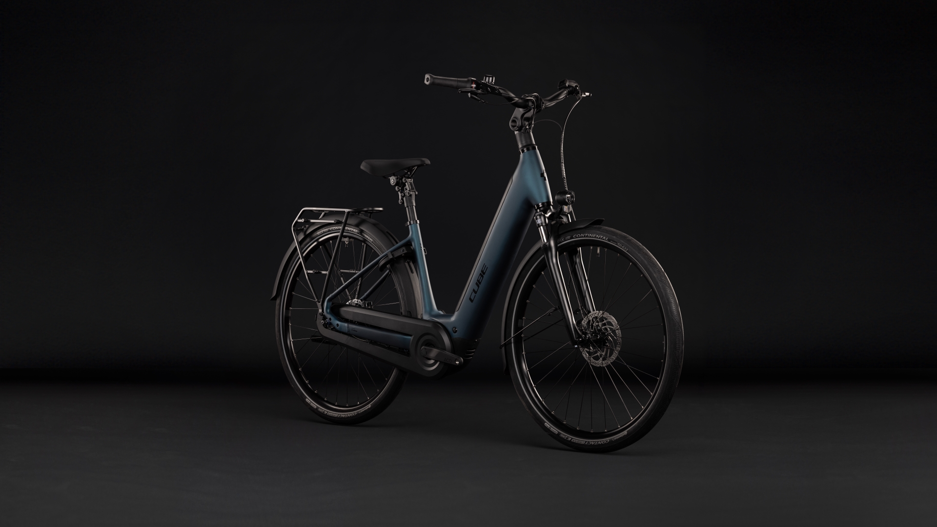 CUBE Supreme RT Hybrid Comfort EX 600 — vélo de trekking, Urban Cycle Nantes — vue 8
