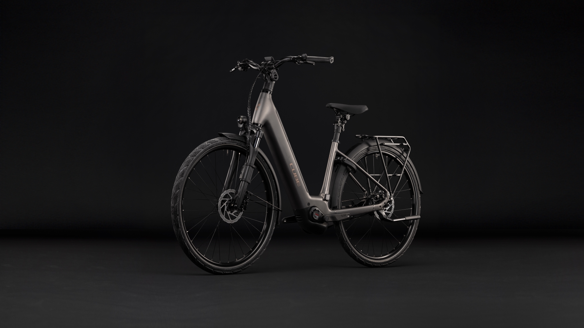 CUBE Supreme Hybrid Deluxe SLX 600 — vélo de trekking, Urban Cycle Nantes — vue 3