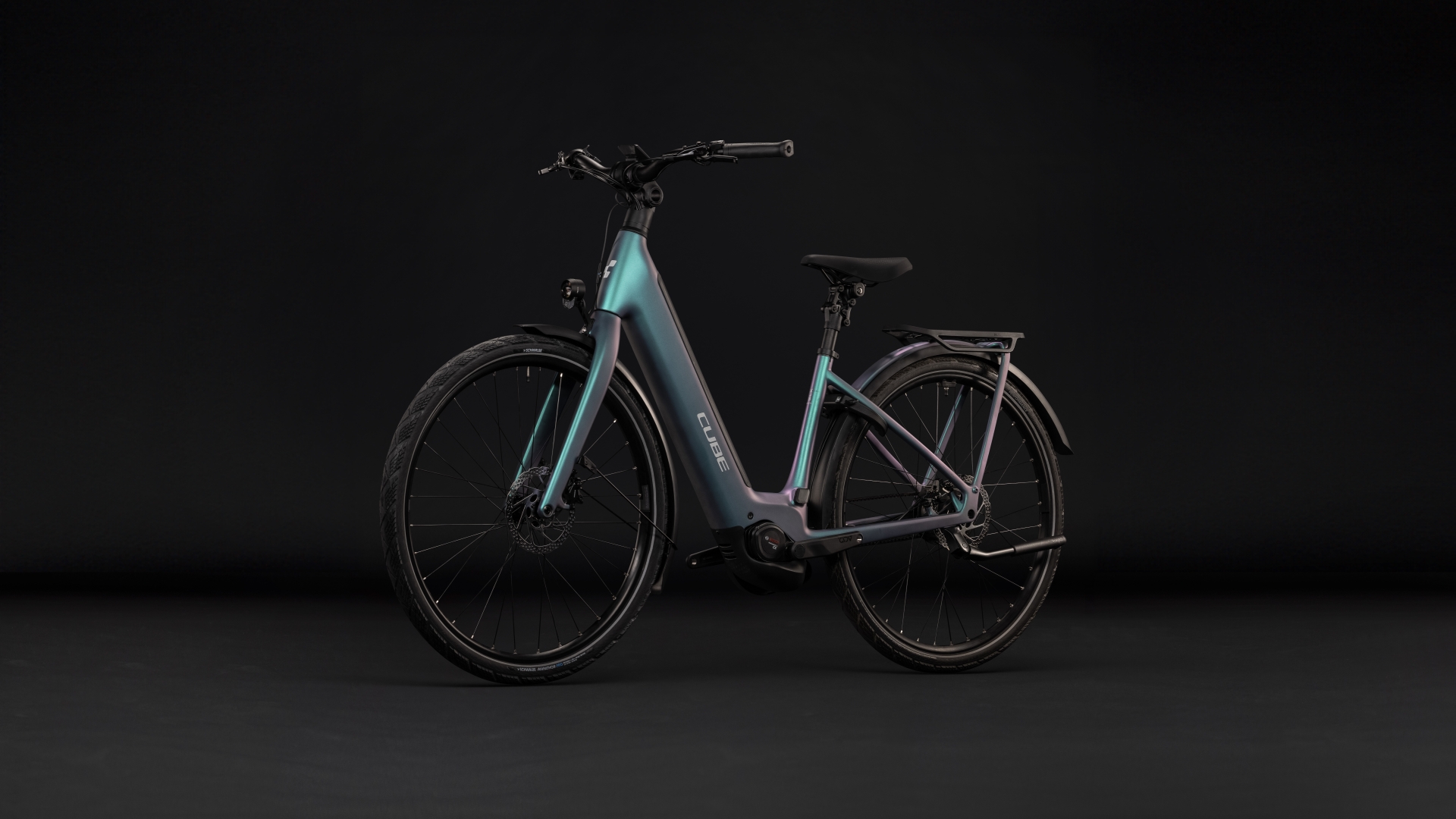 CUBE Supreme Hybrid C:62 Deluxe SLX 600 — vélo de trekking, Urban Cycle Nantes — vue 4