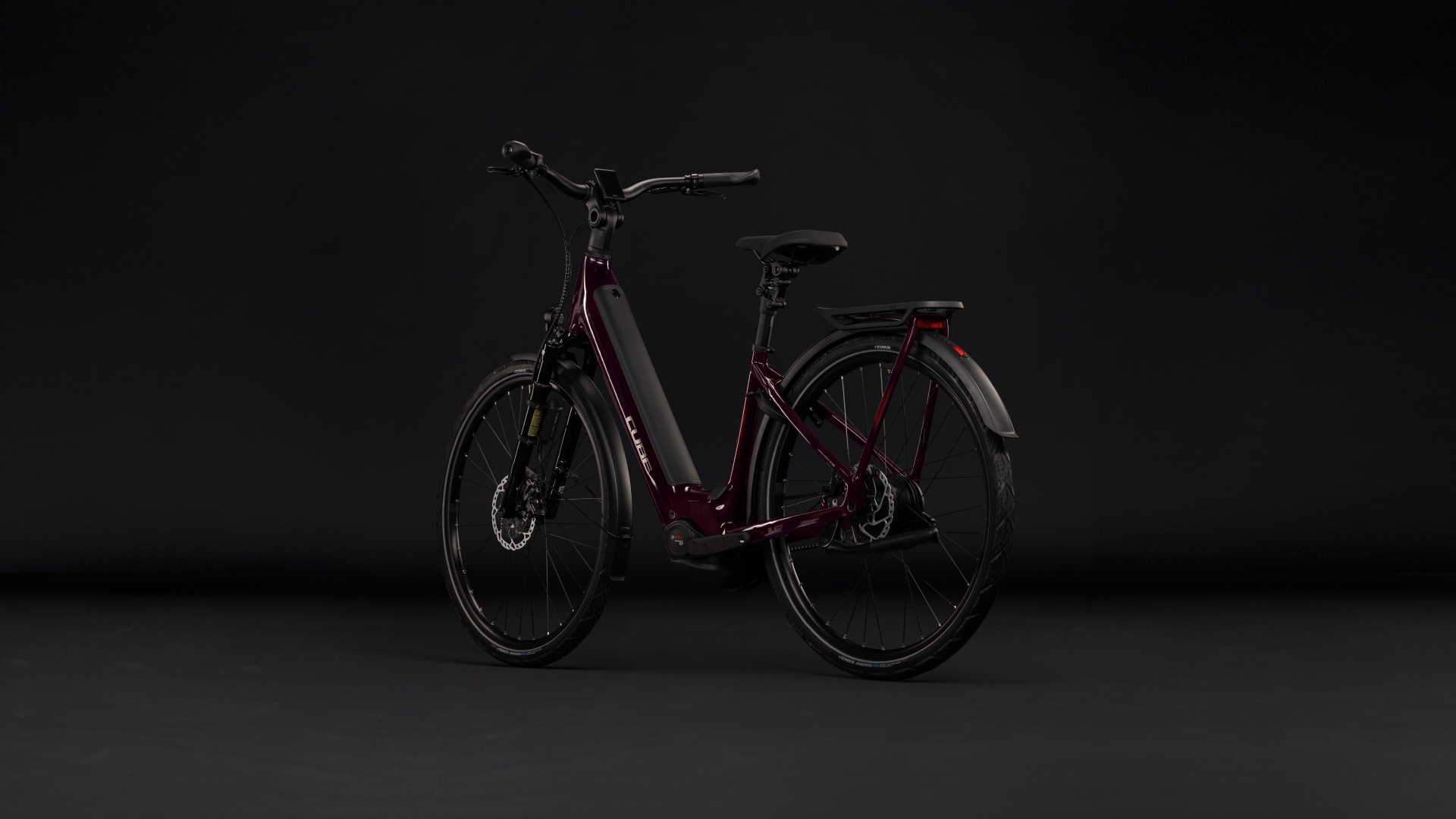 CUBE Supreme Hybrid C:62 Deluxe SLT 600 — vélo de trekking, Urban Cycle Nantes — vue 4