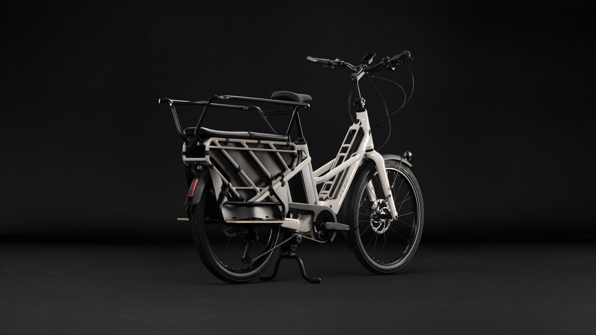 CUBE Longtail Hybrid Family 800 — vélo cargo, Urban Cycle Nantes — vue 3