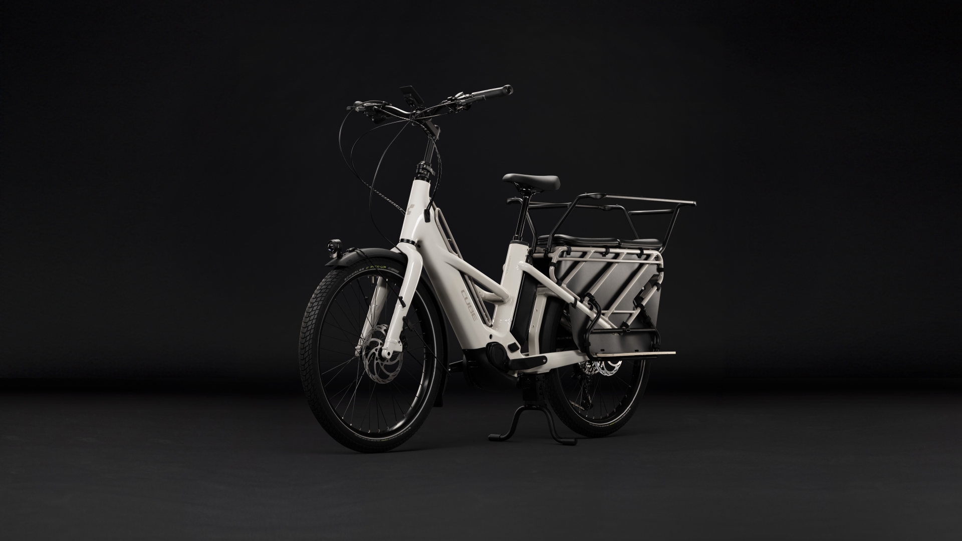 CUBE Longtail Hybrid Family 800 — vélo cargo, Urban Cycle Nantes — vue 4