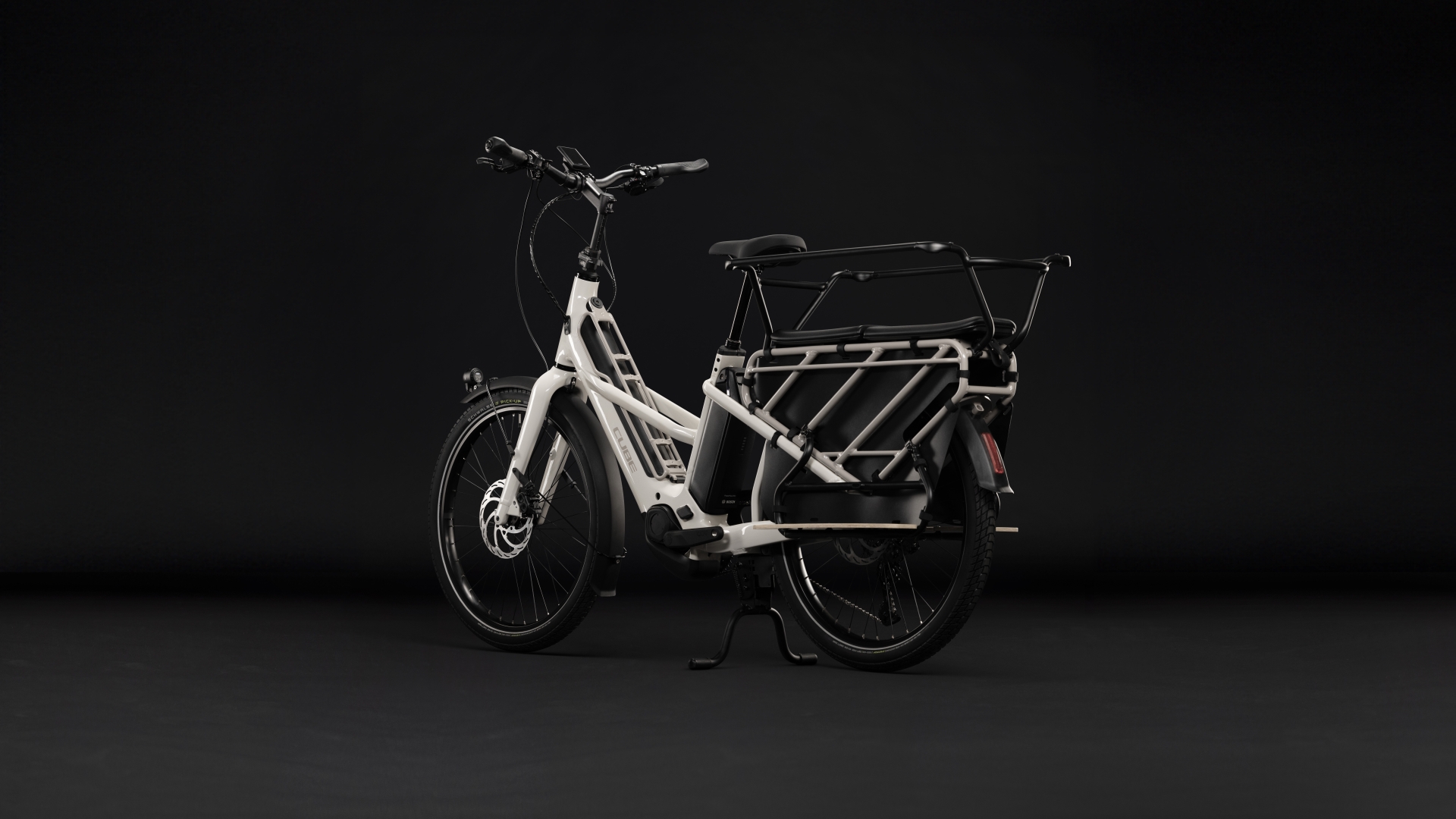 CUBE Longtail Hybrid Family 800 — vélo cargo, Urban Cycle Nantes — vue 5