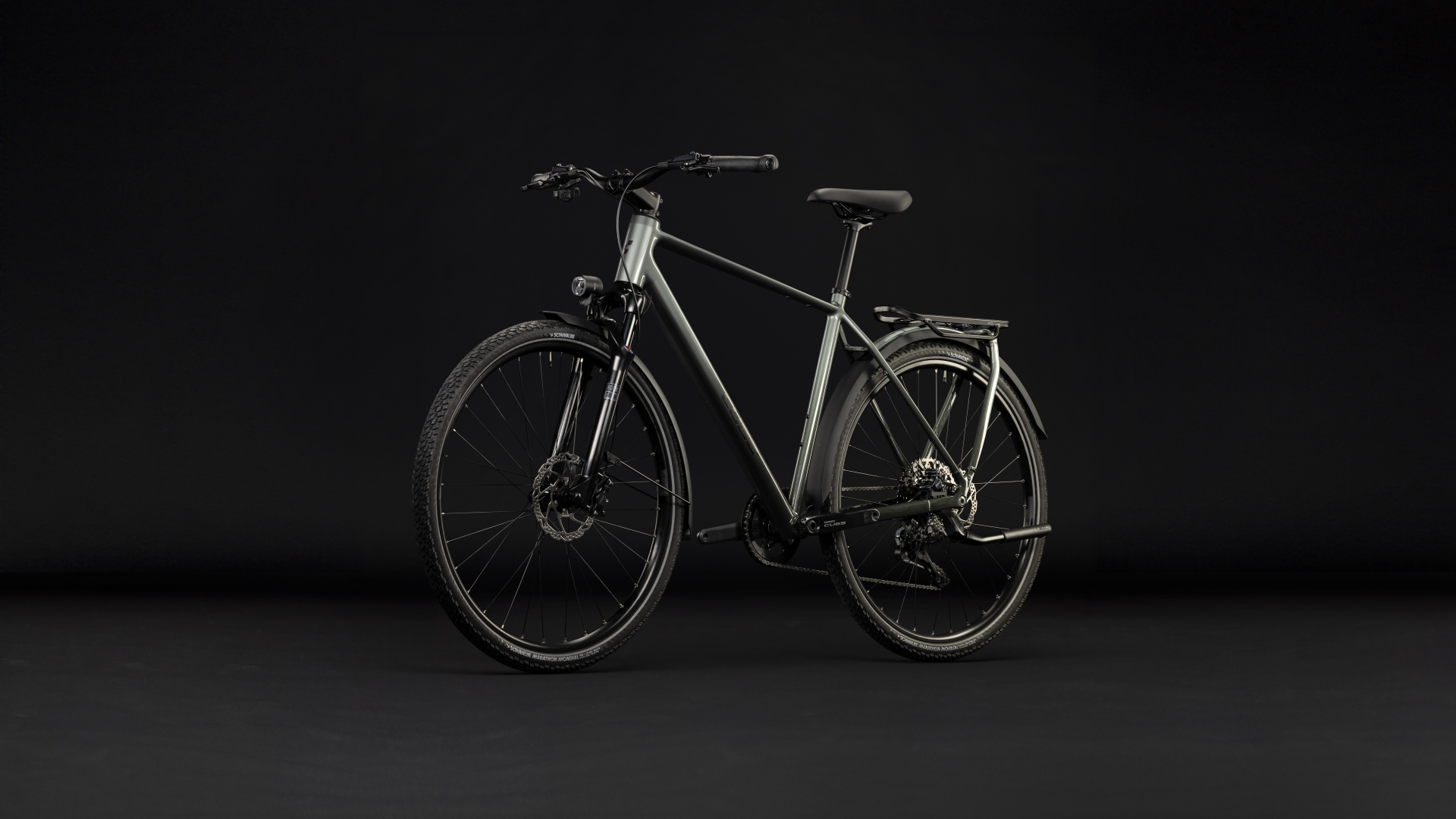 CUBE Kathmandu SLT flashgrey´n´chrome — vélo de trekking, Urban Cycle Nantes — vue 3