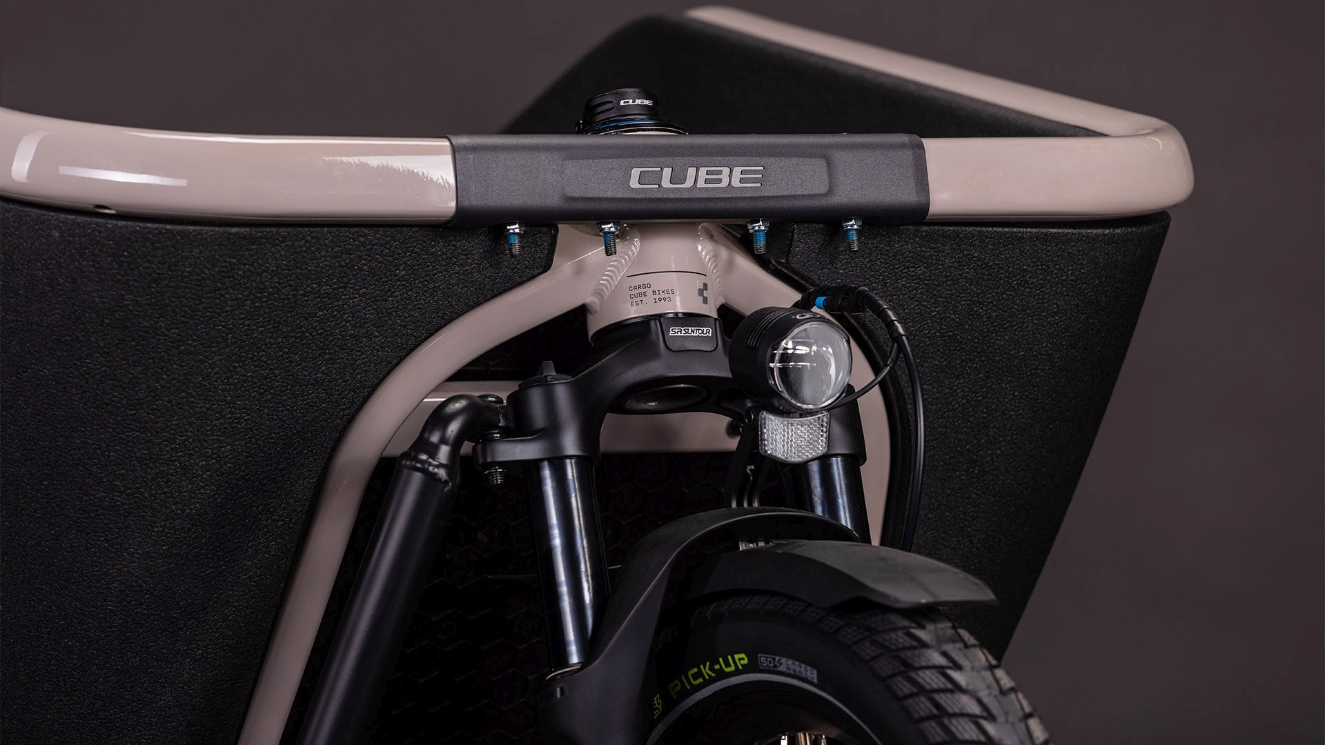 CUBE Cargo Hybrid Comfort Pro 800 — vélo cargo, Urban Cycle Nantes — vue 10
