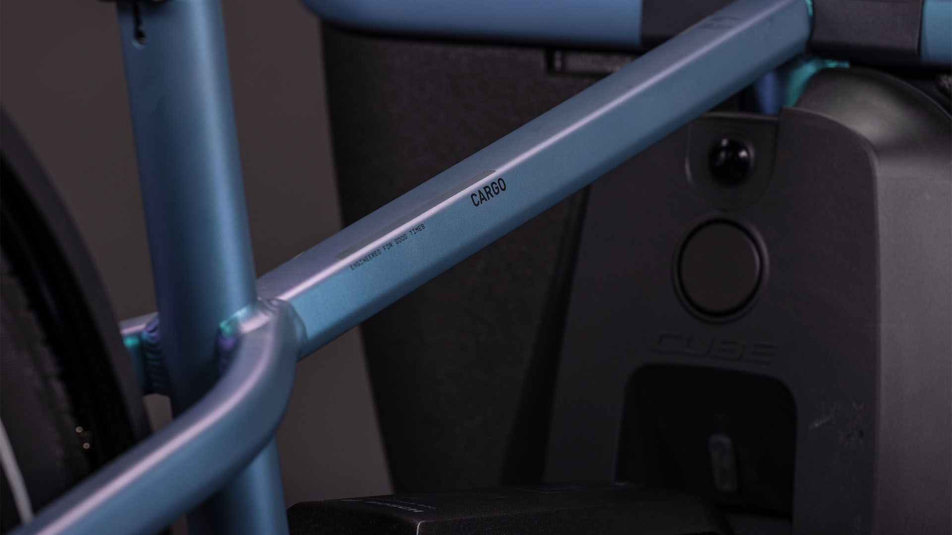 CUBE Cargo Hybrid Comfort Pro 800 — vélo cargo, Urban Cycle Nantes — vue 7