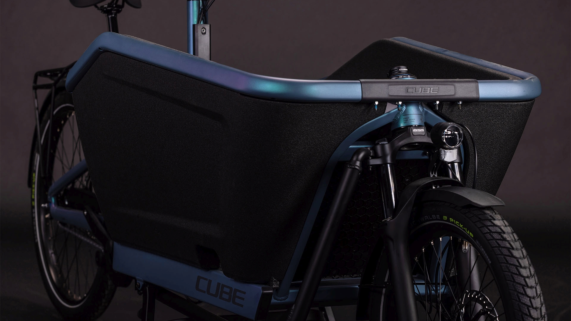 CUBE Cargo Hybrid Comfort Pro 800 — vélo cargo, Urban Cycle Nantes — vue 12