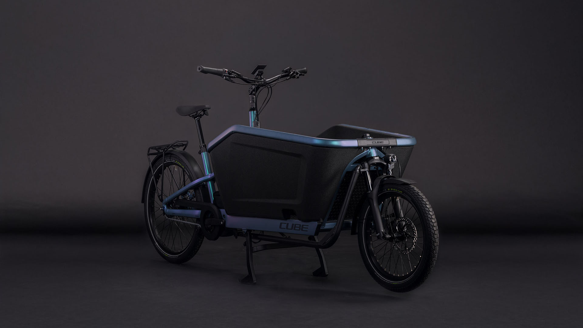 CUBE Cargo Hybrid Comfort Pro 800 — vélo cargo, Urban Cycle Nantes — vue 2