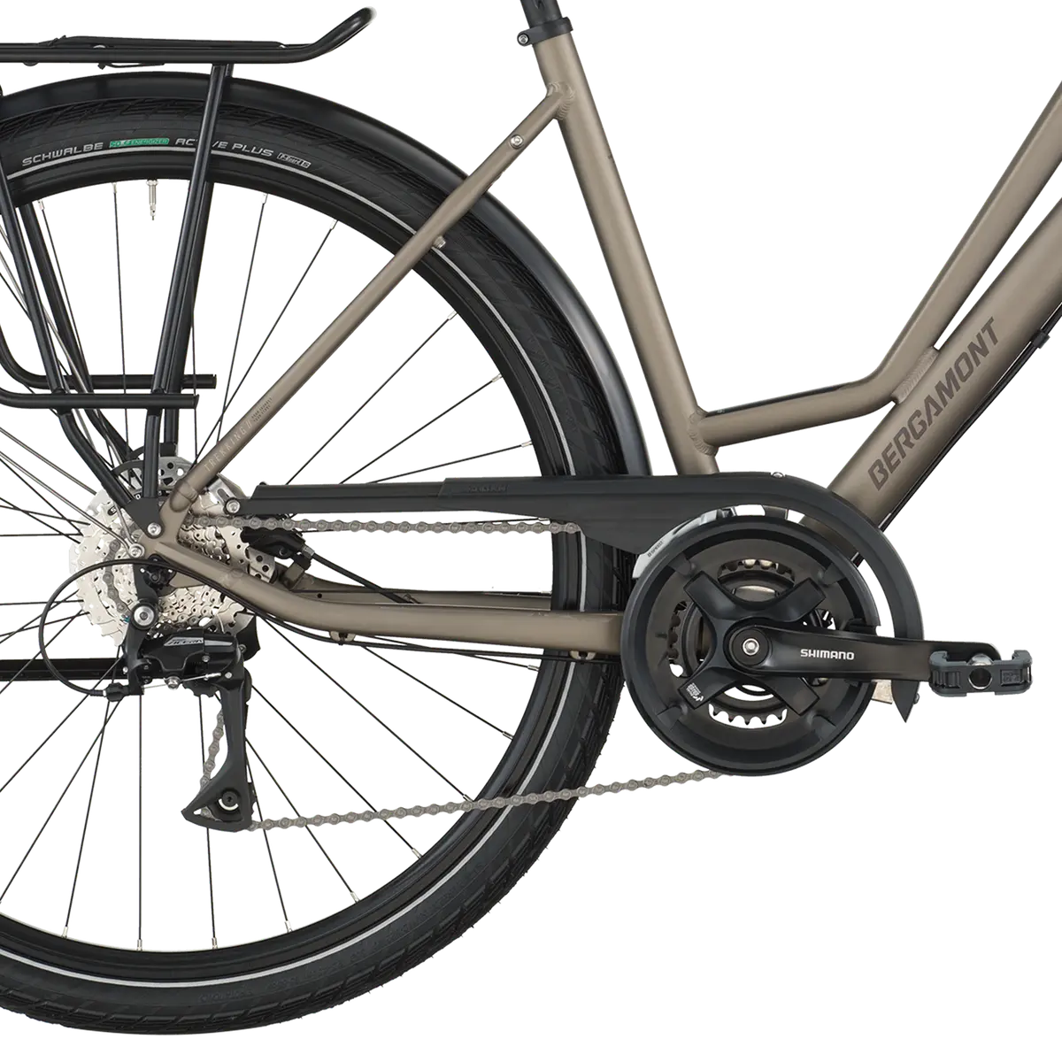 Bergamont Vitess 50 Amsterdam — vélo de ville, Urban Cycle Nantes — vue 4