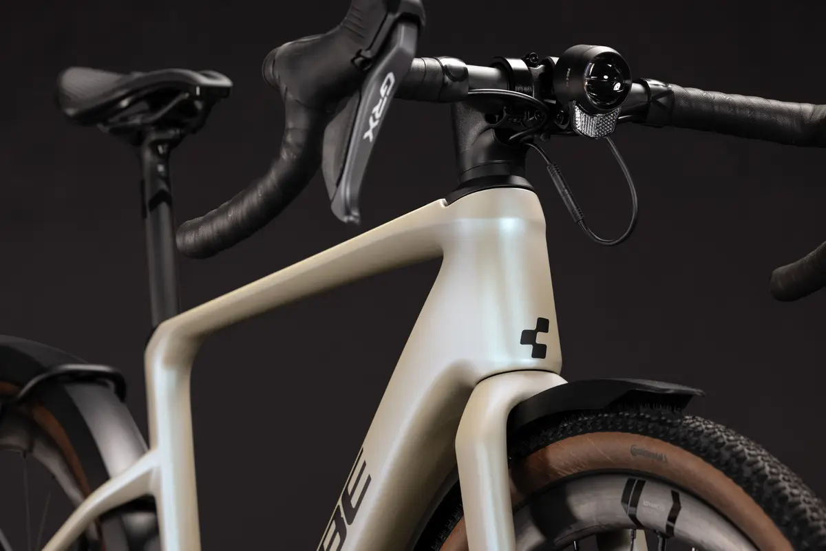 CUBE Nuroad Hybrid C:62 SLX 400X FE — gravel, Urban Cycle Nantes — vue 10