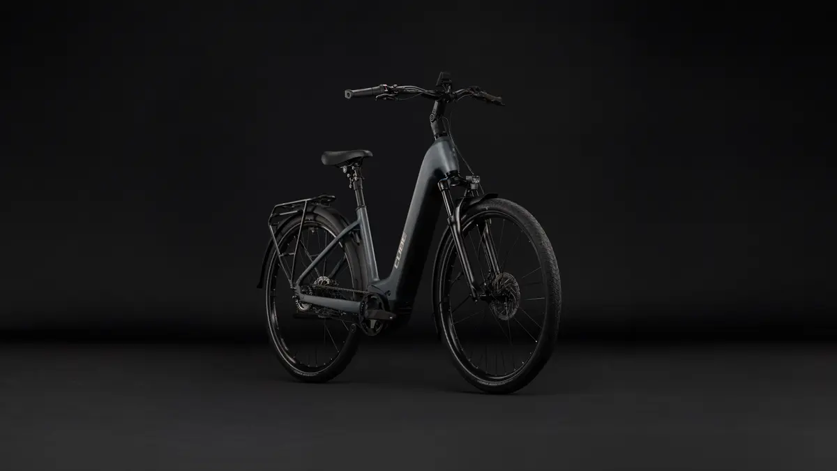 CUBE Touring Hybrid Deluxe SLX 800 — vélo de trekking, Urban Cycle Nantes — vue 8