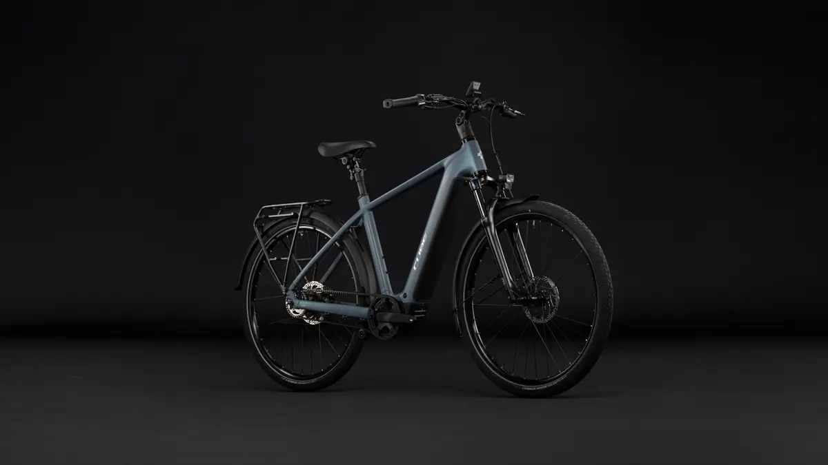 CUBE Touring Hybrid Deluxe SLX 800 — vélo de trekking, Urban Cycle Nantes — vue 2