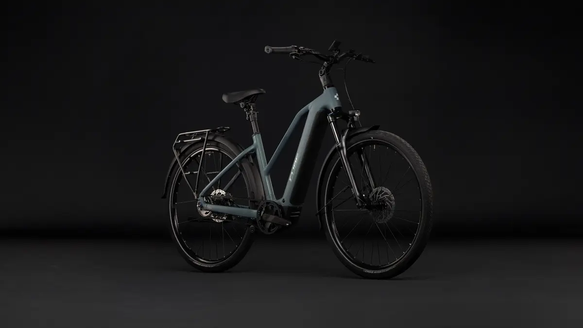 CUBE Touring Hybrid Deluxe SLX 800 — vélo de trekking, Urban Cycle Nantes — vue 9