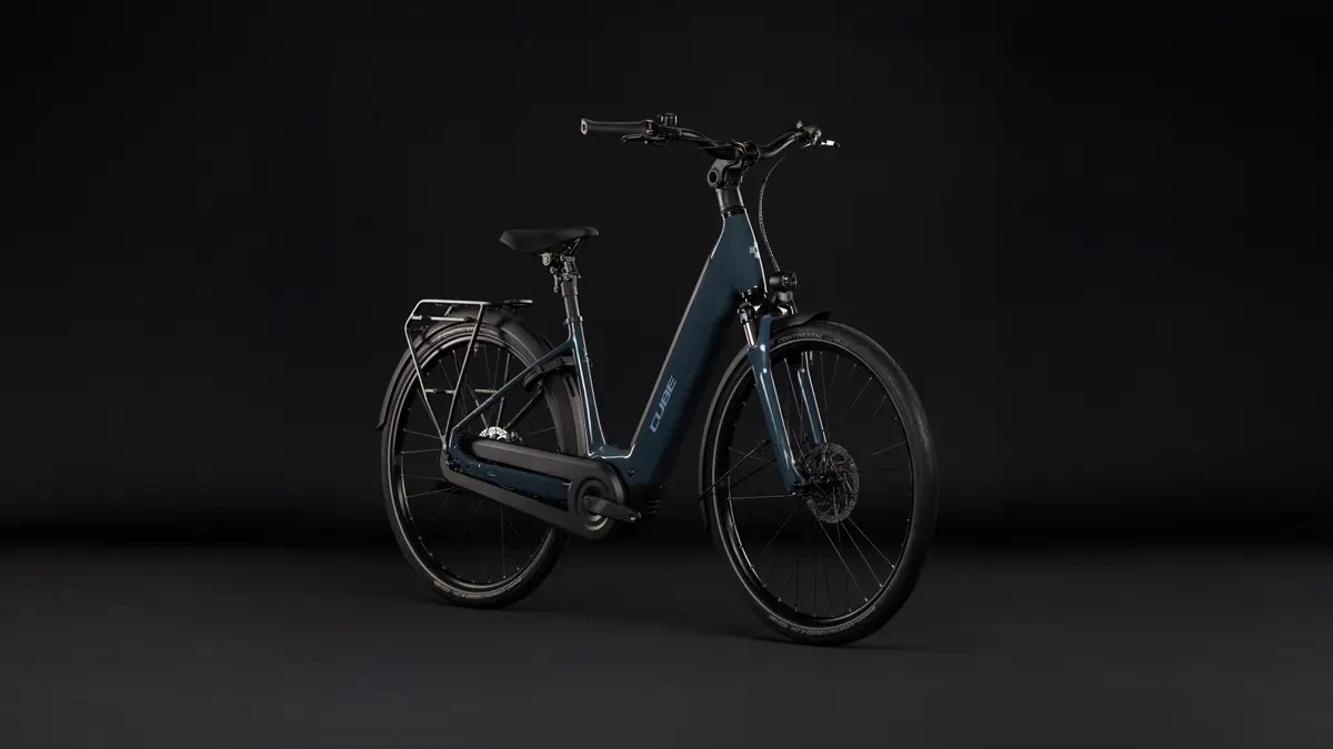CUBE Supreme Hybrid Comfort ONE 600 — vélo de trekking, Urban Cycle Nantes — vue 8
