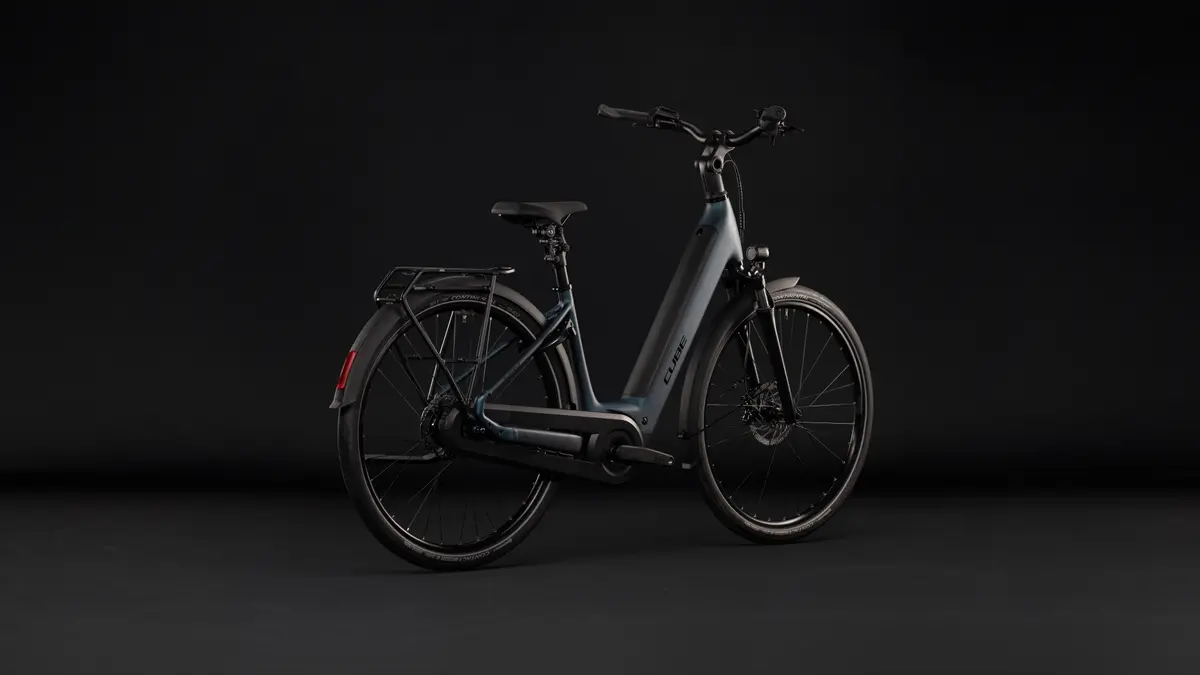 CUBE Supreme RT Hybrid Comfort EX 600 — vélo de trekking, Urban Cycle Nantes — vue 9