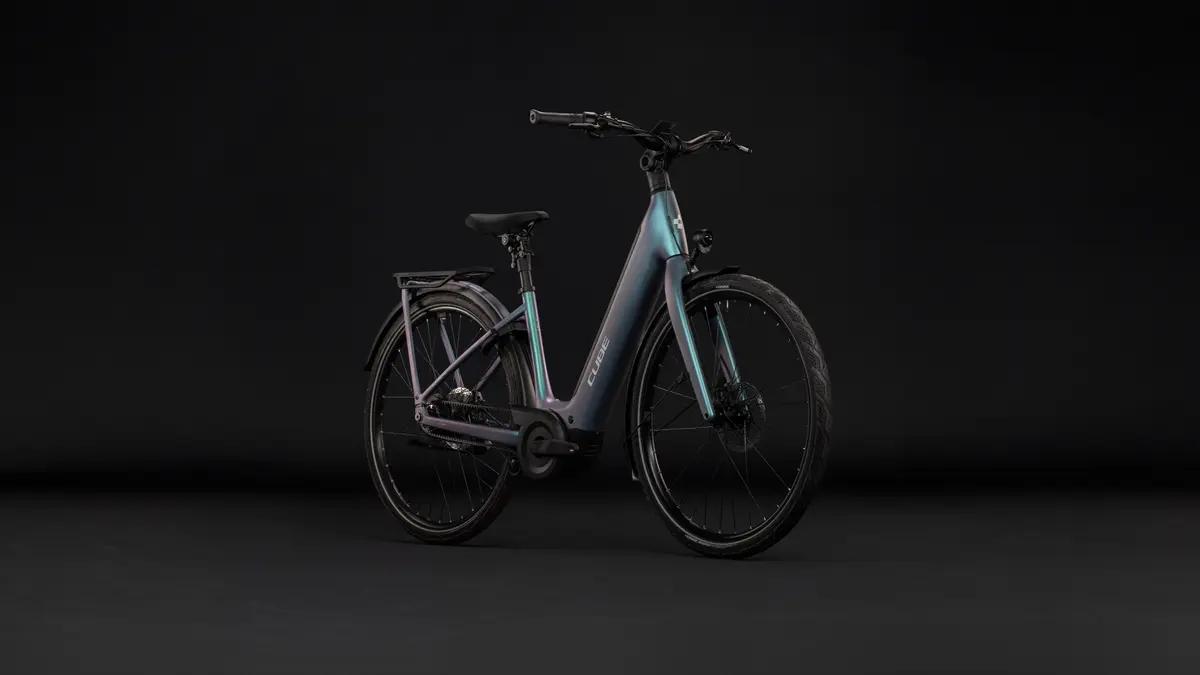 CUBE Supreme Hybrid C:62 Deluxe SLX 600 — vélo de trekking, Urban Cycle Nantes — vue 2