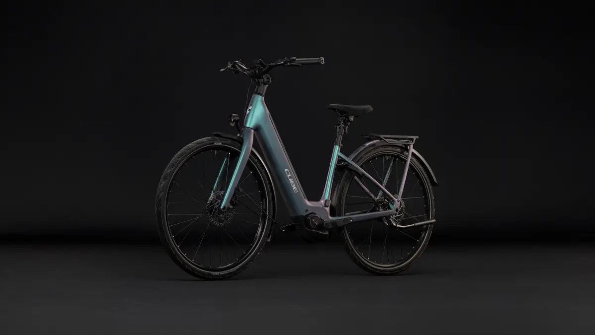 CUBE Supreme Hybrid C:62 Deluxe SLX 600 — vélo de trekking, Urban Cycle Nantes — vue 4