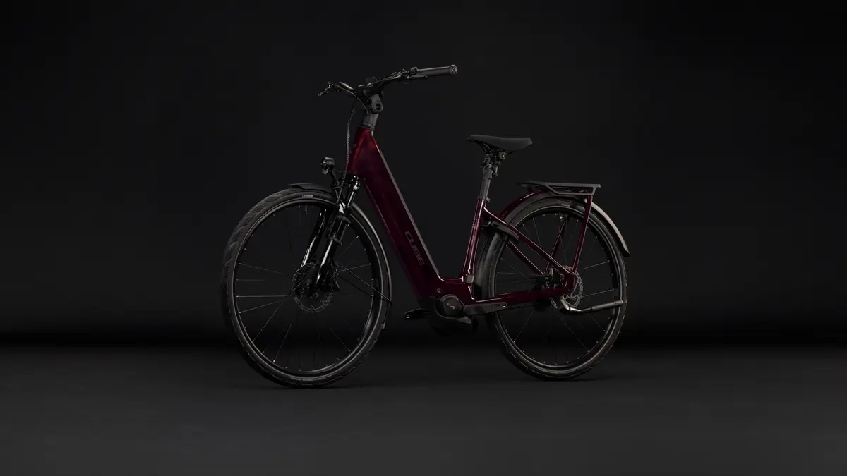 CUBE Supreme Hybrid C:62 Deluxe SLT 600 — vélo de trekking, Urban Cycle Nantes — vue 4
