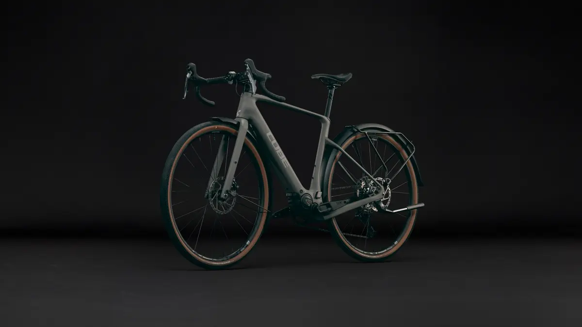CUBE Nuroad Hybrid C:62 Race 400X FE — gravel, Urban Cycle Nantes — vue 4