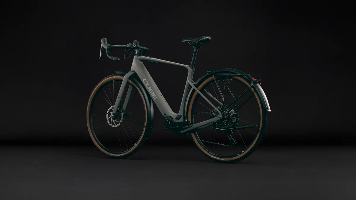 CUBE Nuroad Hybrid C:62 Race 400X FE — gravel, Urban Cycle Nantes — vue 5