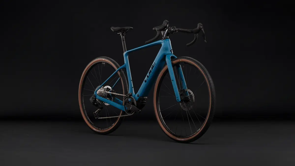 CUBE Nuroad Hybrid C:62 EXC 400X — gravel, Urban Cycle Nantes — vue 2