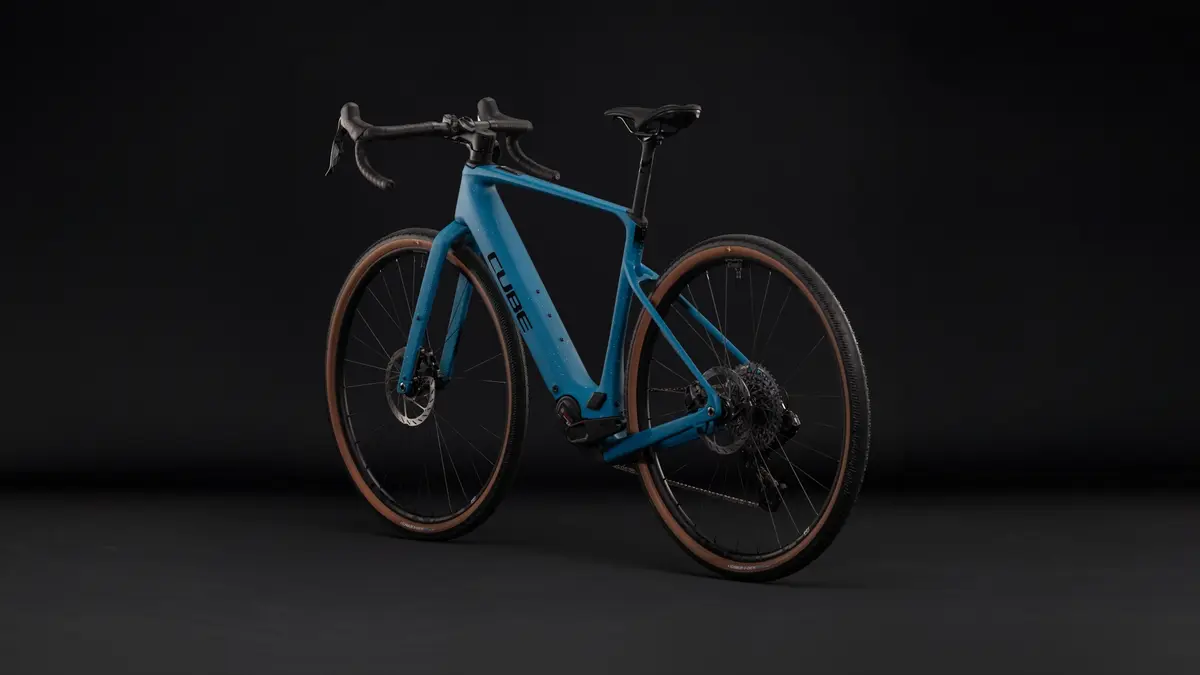 CUBE Nuroad Hybrid C:62 EXC 400X — gravel, Urban Cycle Nantes — vue 5