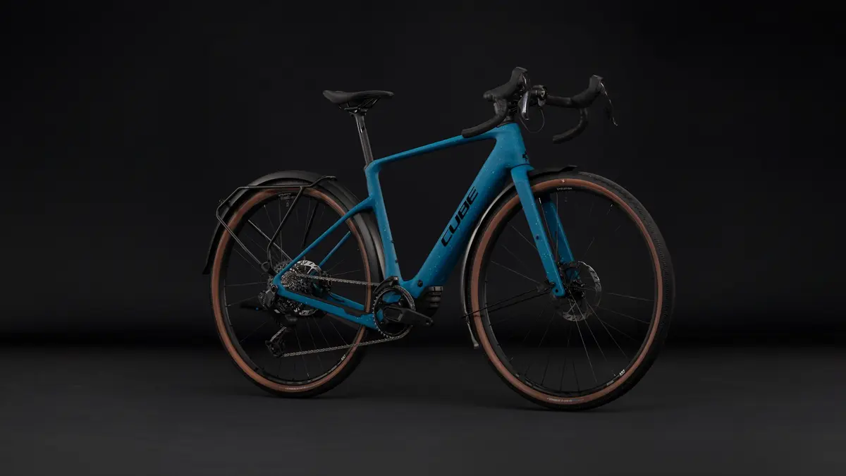 CUBE Nuroad Hybrid C:62 EXC 400X FE — gravel, Urban Cycle Nantes — vue 2