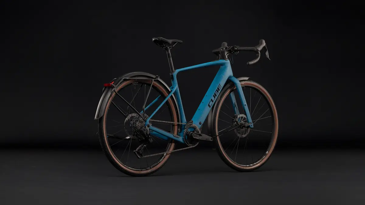 CUBE Nuroad Hybrid C:62 EXC 400X FE — gravel, Urban Cycle Nantes — vue 3