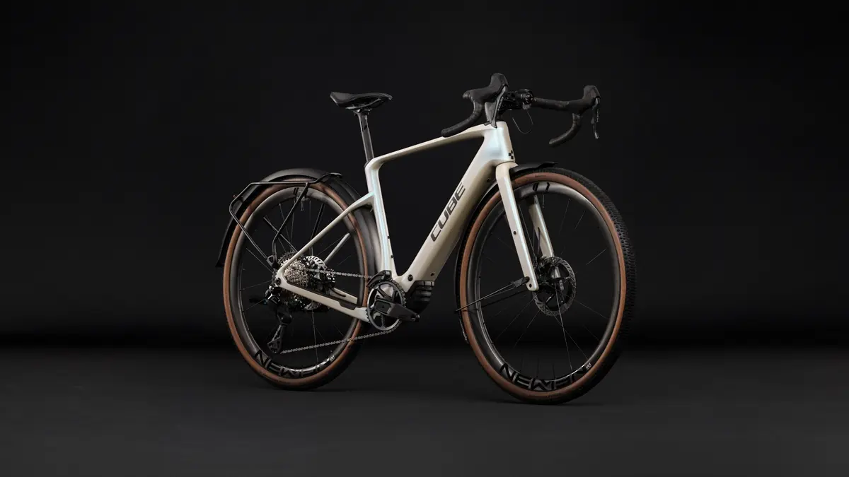 CUBE Nuroad Hybrid C:62 SLX 400X FE — gravel, Urban Cycle Nantes — vue 2