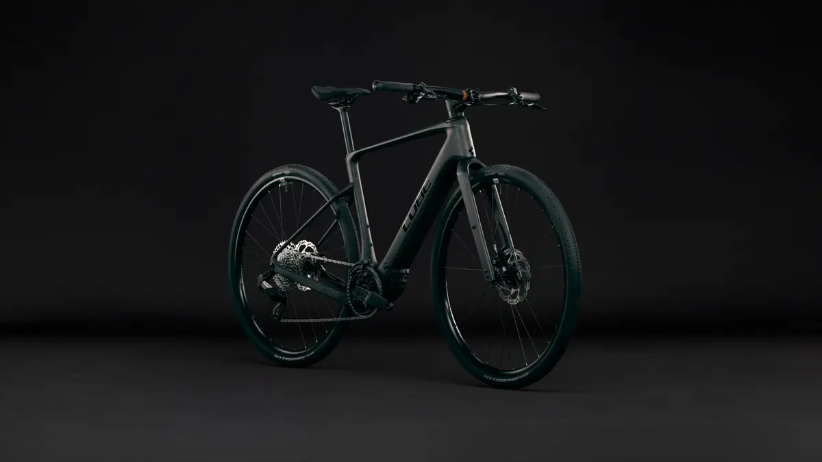 CUBE Nulane Hybrid C:62 SLX 400X — gravel, Urban Cycle Nantes — vue 2