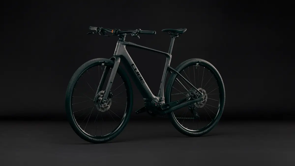 CUBE Nulane Hybrid C:62 SLX 400X — gravel, Urban Cycle Nantes — vue 4