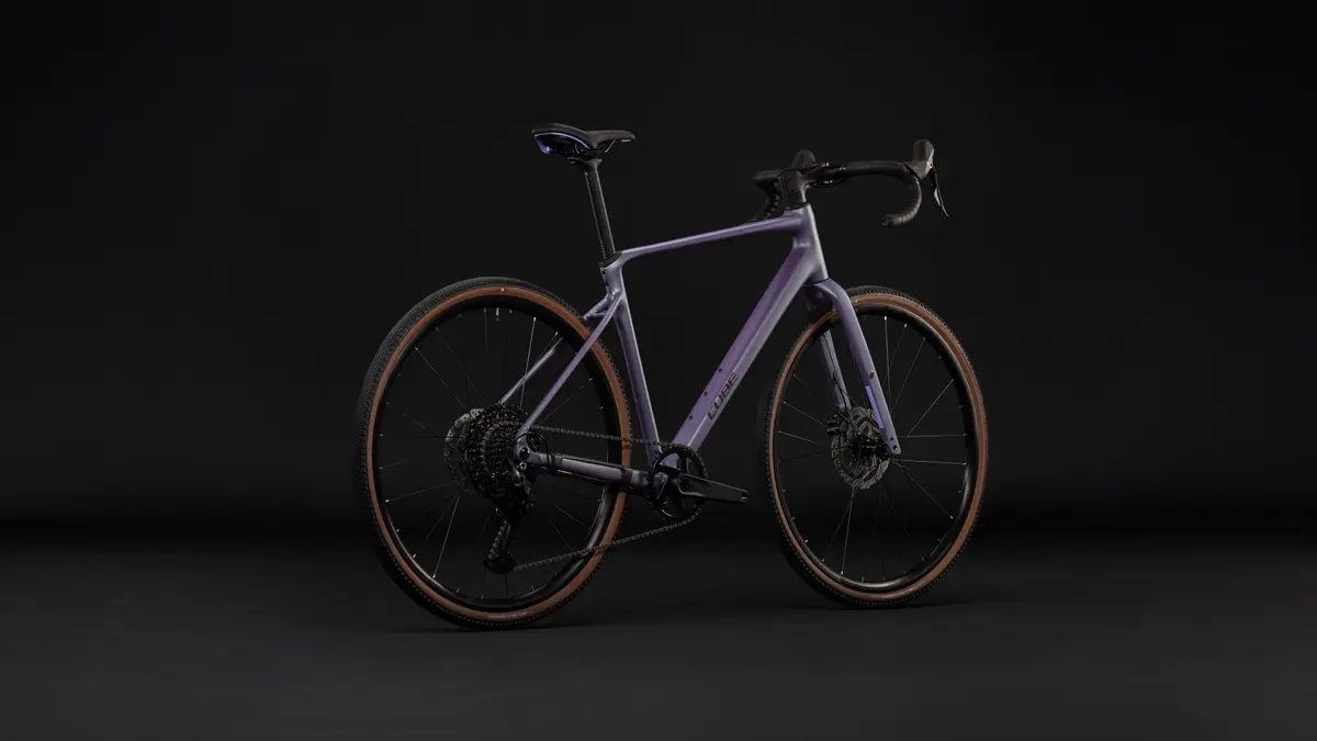 CUBE Nuroad Pro — gravel, Urban Cycle Nantes — vue 3