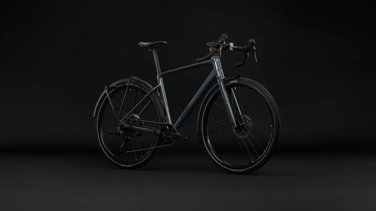 CUBE Nuroad Pro FE — gravel, Urban Cycle Nantes — vue 2