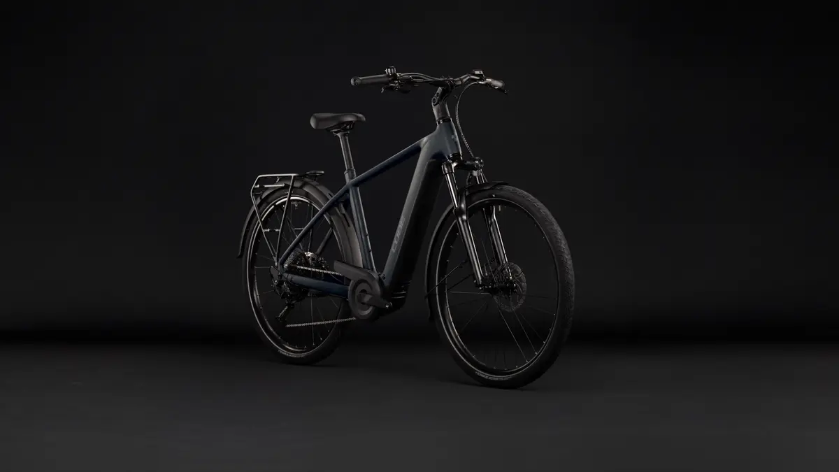 CUBE Touring Hybrid ONE 600 — vélo de trekking, Urban Cycle Nantes — vue 2