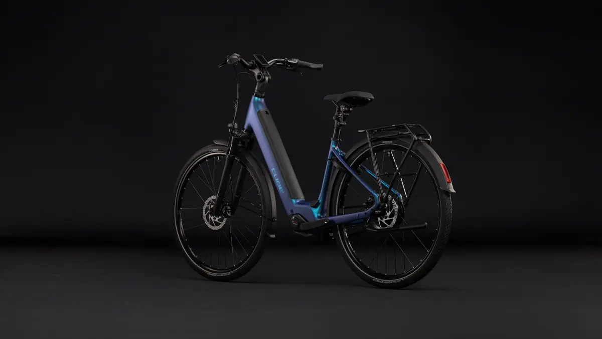 CUBE Supreme Hybrid Deluxe Pro 600 — vélo de trekking, Urban Cycle Nantes — vue 5