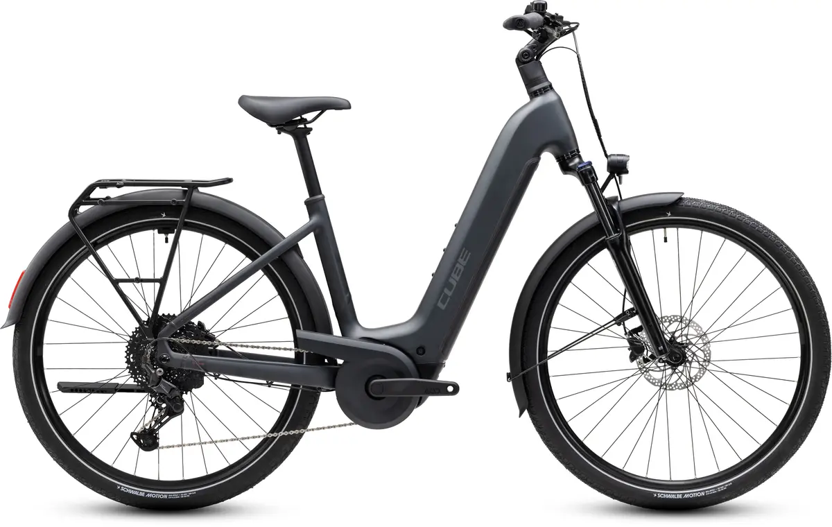 CUBE Touring Hybrid ONE 600 — vélo de trekking, Urban Cycle Nantes — vue 4