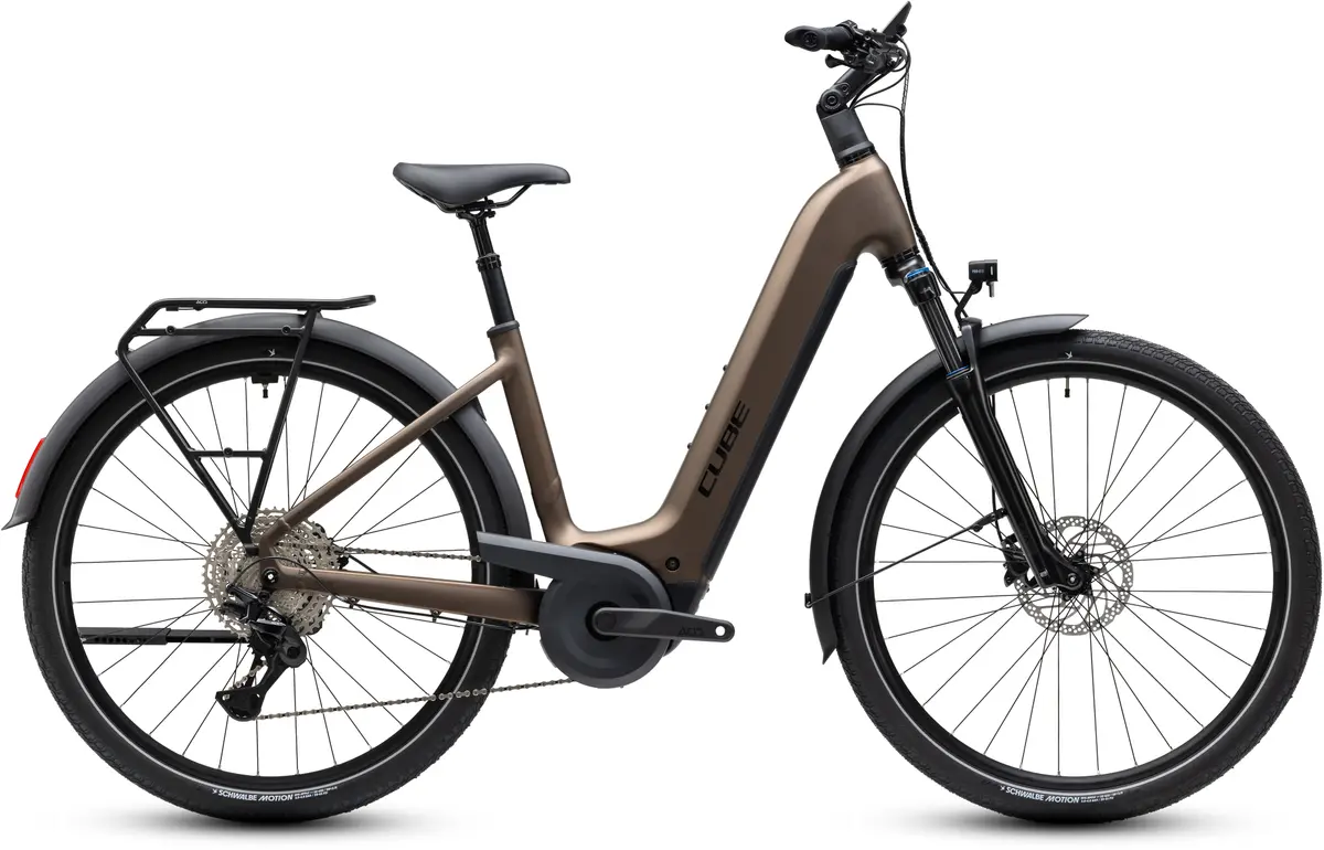 CUBE Touring Hybrid Pro 800 — vélo de trekking, Urban Cycle Nantes — vue 4