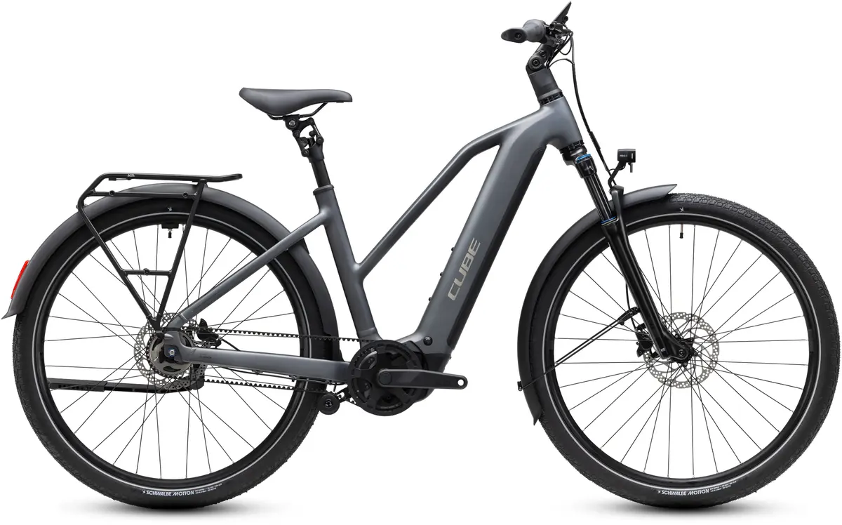 CUBE Touring Hybrid Deluxe SLX 800 — vélo de trekking, Urban Cycle Nantes — vue 4