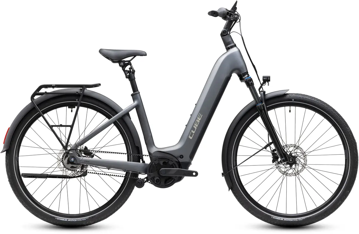 CUBE Touring Hybrid Deluxe SLX 800 — vélo de trekking, Urban Cycle Nantes — vue 5