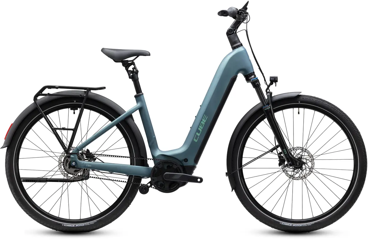 CUBE Touring Hybrid Deluxe SLX 800 — vélo de trekking, Urban Cycle Nantes — vue 7