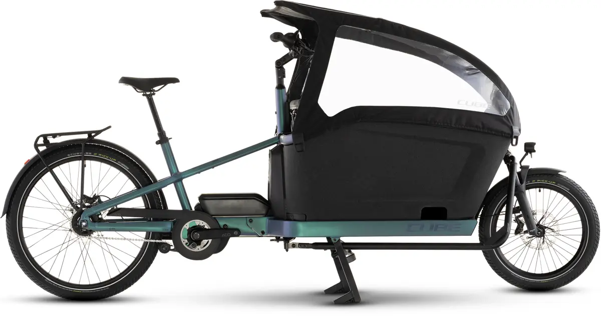 CUBE Cargo Hybrid Comfort Pro 800 — vélo cargo, Urban Cycle Nantes — vue 5