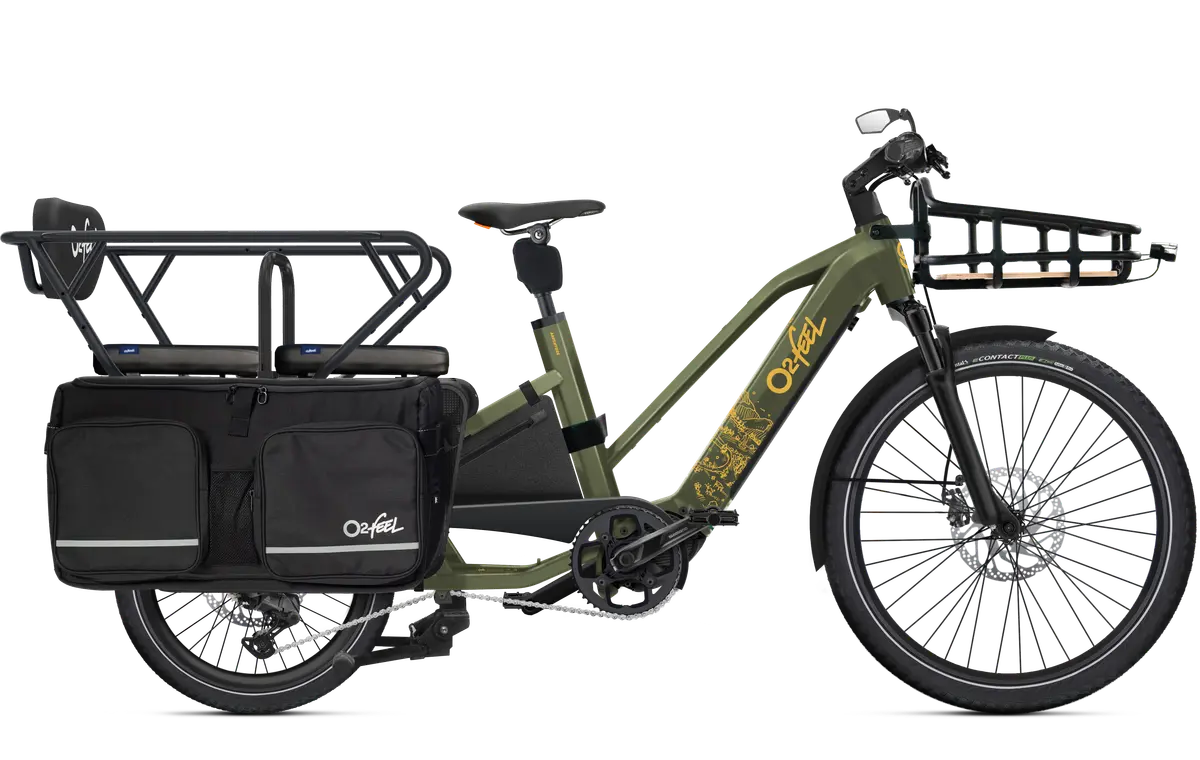 O2Feel Equo Adventure 5.2 — vélo cargo, Urban Cycle Nantes — vue 3