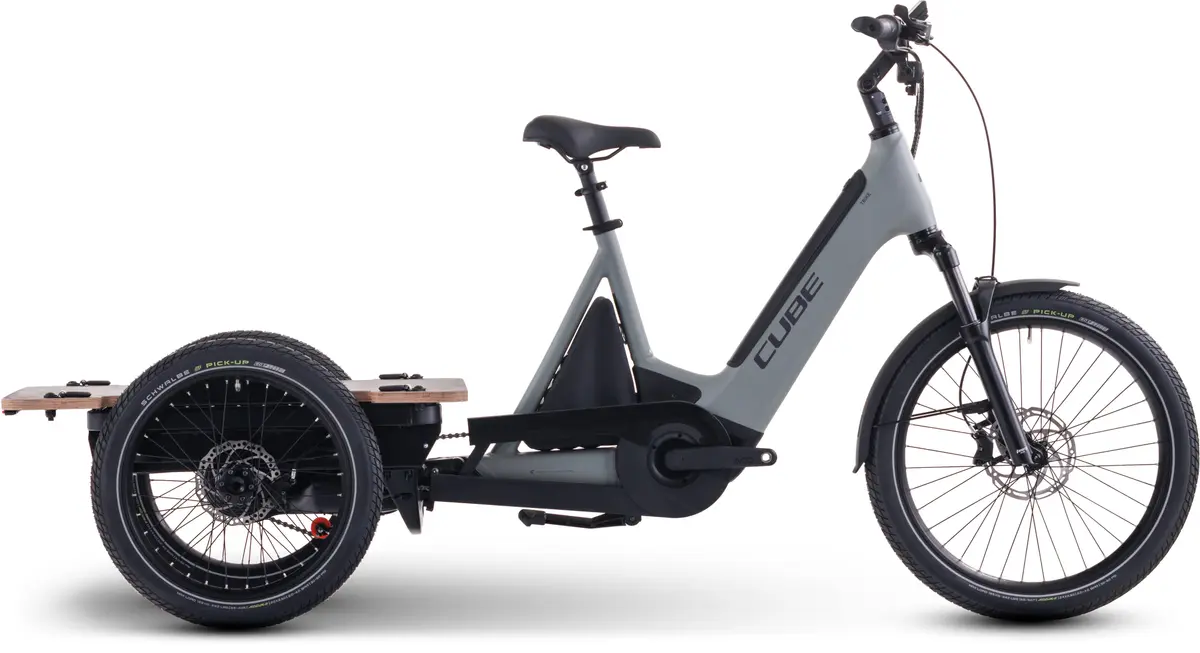 CUBE Trike Family Hybrid 750 — vélo cargo, Urban Cycle Nantes — vue 2