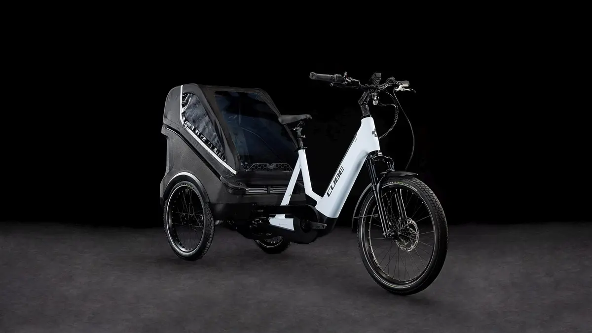 CUBE Trike Family Hybrid 750 — vélo cargo, Urban Cycle Nantes — vue 7